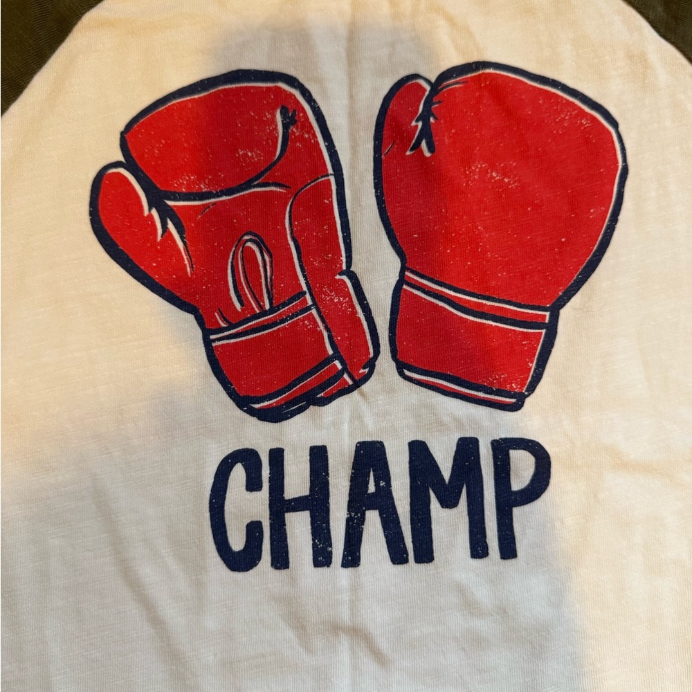 Mini Boden Champ Ringer Tee 7-8 Years - Picture 2 of 5